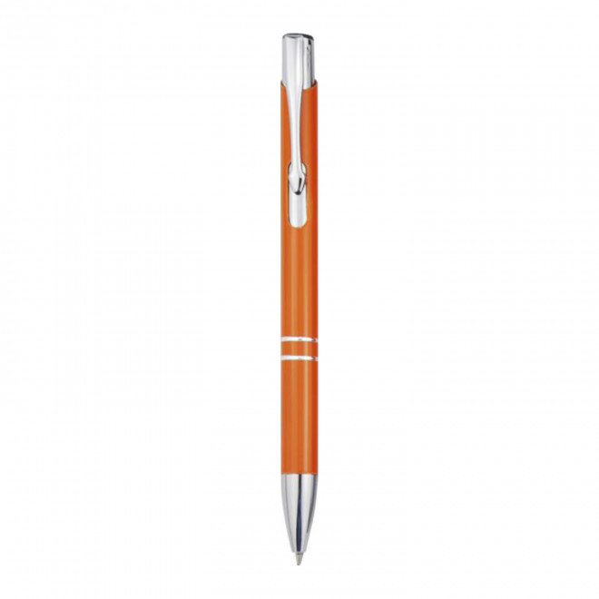 STYLO PERSONNALISÉ MINE NOIRE 'OLEG RECYCLÉ' - orange