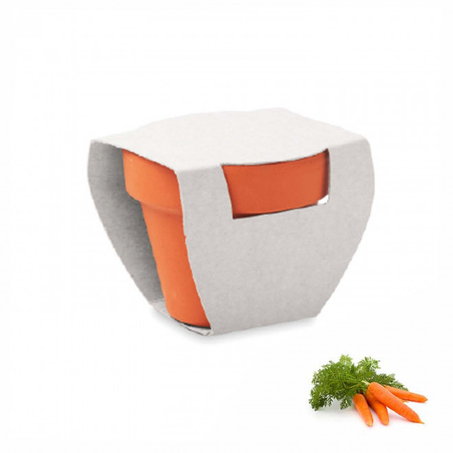 KIT DE PLANTATION PUBLICITAIRE 'POPPY QUADRI' - carotte