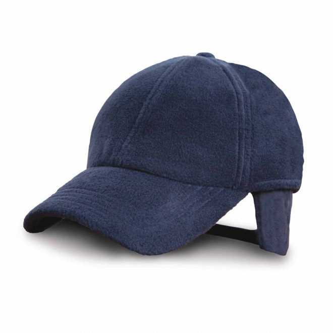 CASQUETTE CACHE OREILLE PERSONNALISABLE 'THERMO FLAP' - bleu