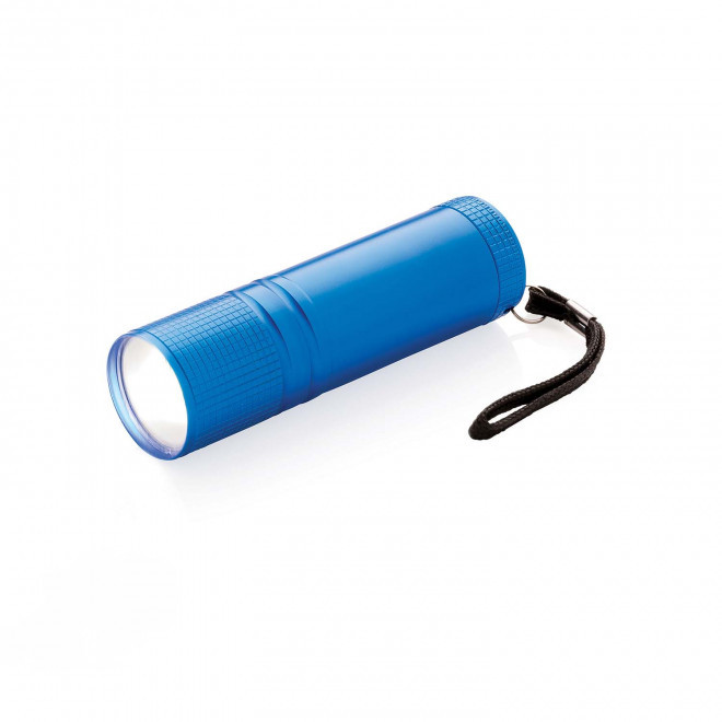 LAMPE TORCHE LED COB PERSONNALISABLE 'LUZIA' - bleu