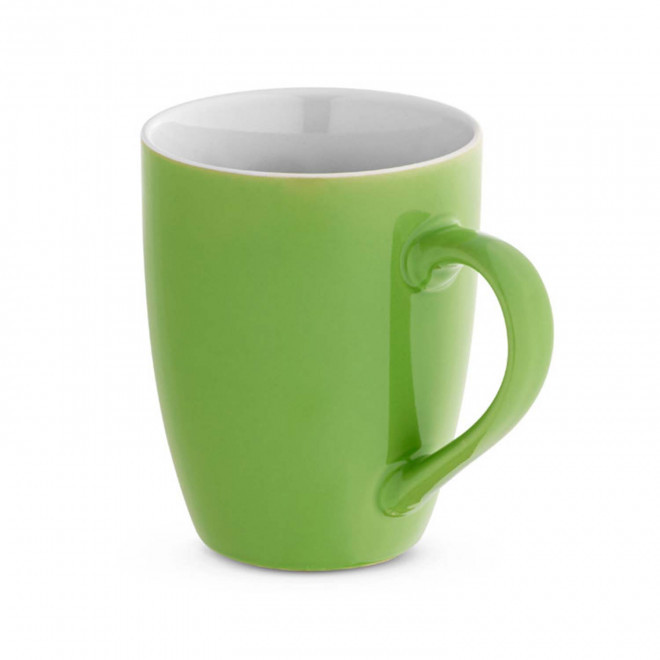 MUG CERAMIQUE PERSONNALISABLE 370 ML 'CALMEA' - vert clair