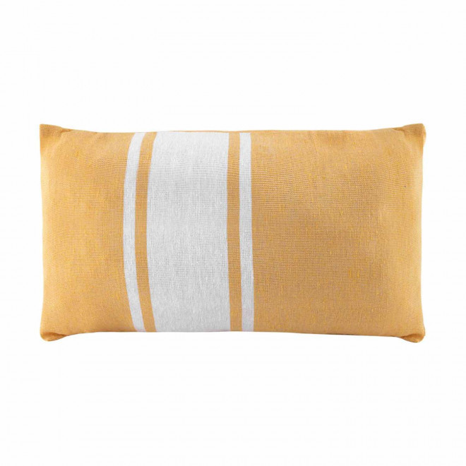 COUSSIN STYLE FOUTA PERSONNALISABLE 'TESSALMA' - jaune