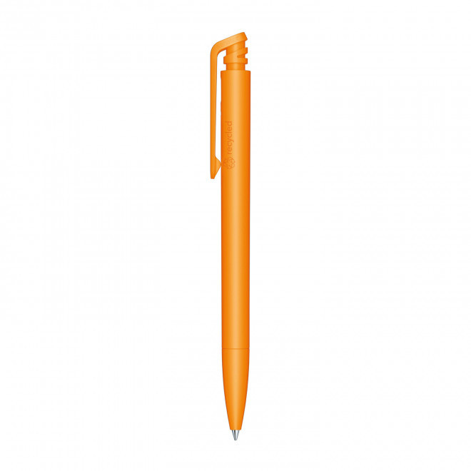 STYLO PERSONNALISÉ MATT RECYCLED SENATOR® 'TRENTO' - orange