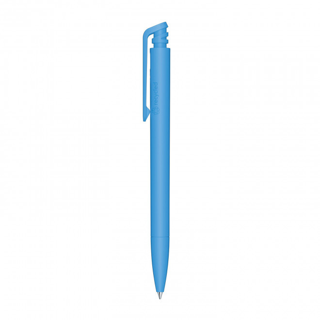 STYLO PERSONNALISÉ MATT RECYCLED SENATOR® 'TRENTO' - bleu