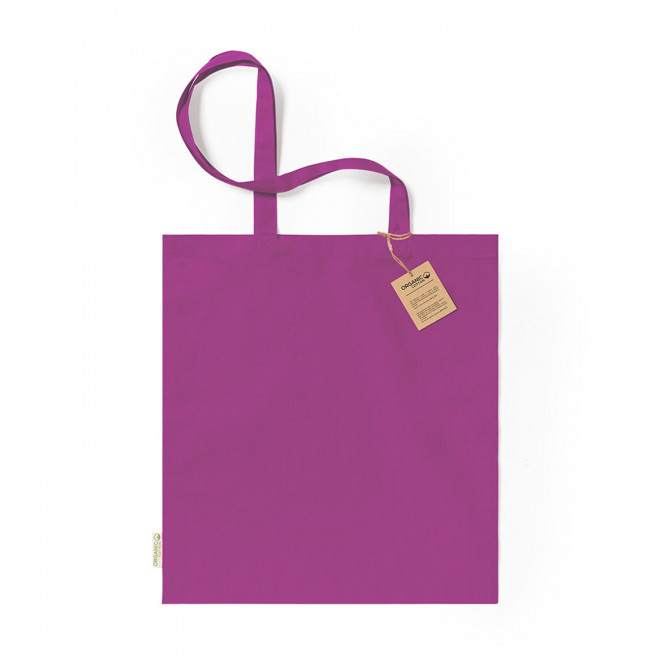 SAC COTON PERSONNALISABLE 140G/M² 'SUNDO BIO' - fuchsia