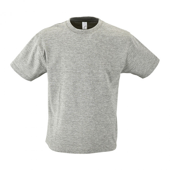 TEE-SHIRT PUBLICITAIRE ENFANT 'REGENT KIDS' 150 GR/M² - gris chiné