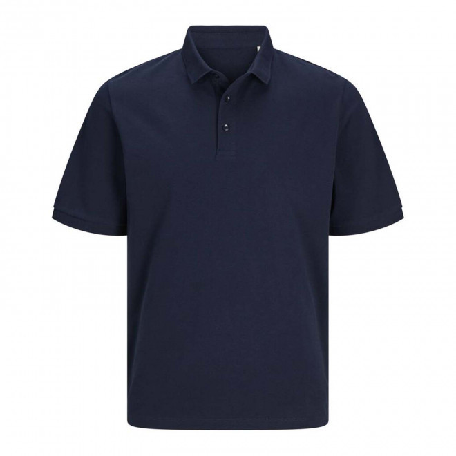 POLO MIXTE PERSONNALISABLE 'JACKTO' - bleu marine
