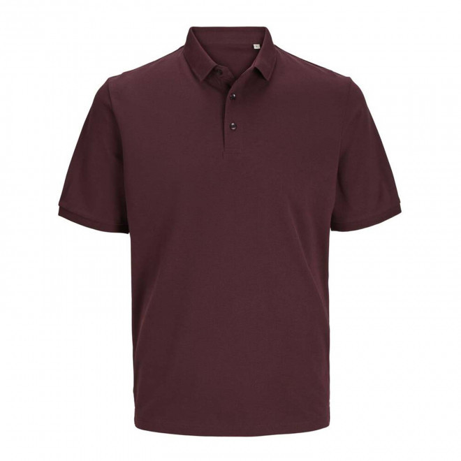 POLO MIXTE PERSONNALISABLE 'JACKTO' - bordeaux