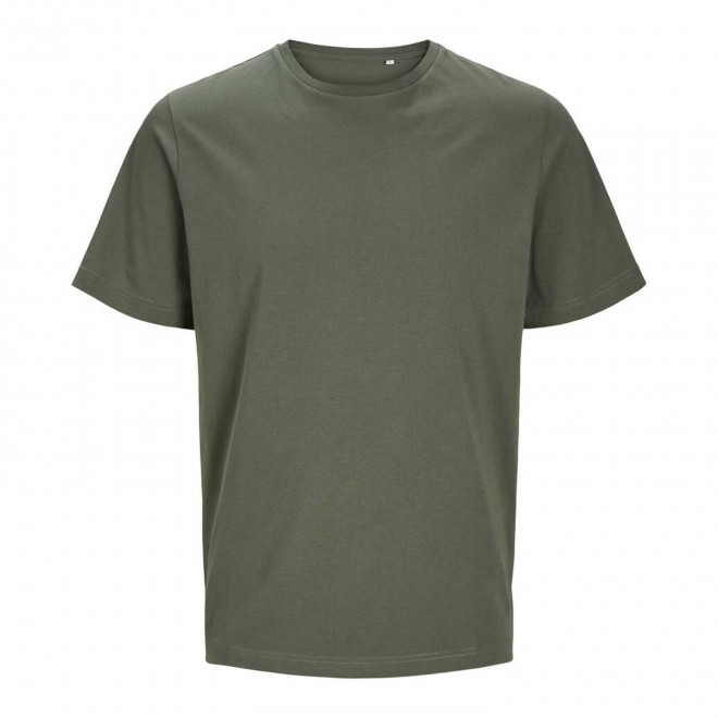 TEE-SHIRT MIXTE PERSONNALISABLE 'JACKTO' - vert kaki