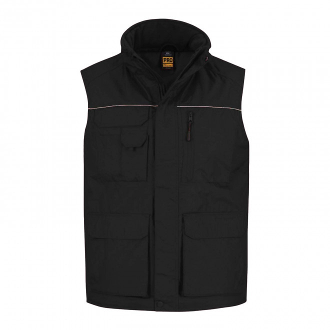 BODYWARMER TRAVAIL PERSONNALISABLE 'EXPERT PRO' - noir