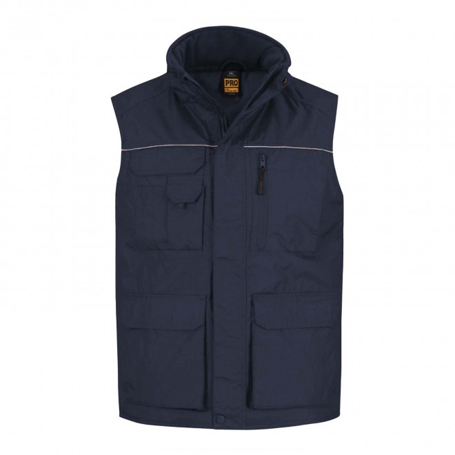 BODYWARMER TRAVAIL PERSONNALISABLE 'EXPERT PRO' - bleu marine