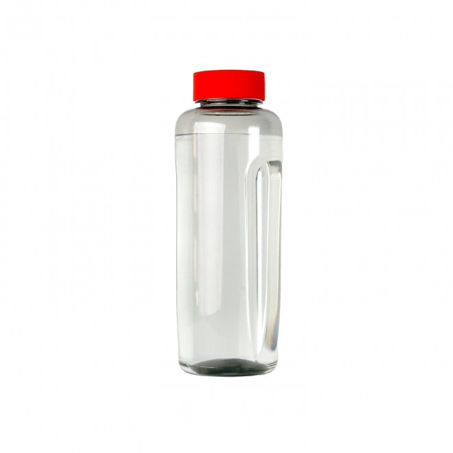 BOUTEILLE PERSONNALISABLE EN RPET MIF 500ML 'RONAUD' - rouge