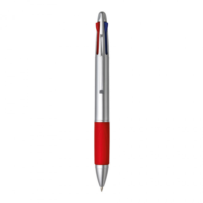 EXPRESS 72H - STYLO 4 COULEURS PUBLICITAIRE 'TERAMO' - rouge