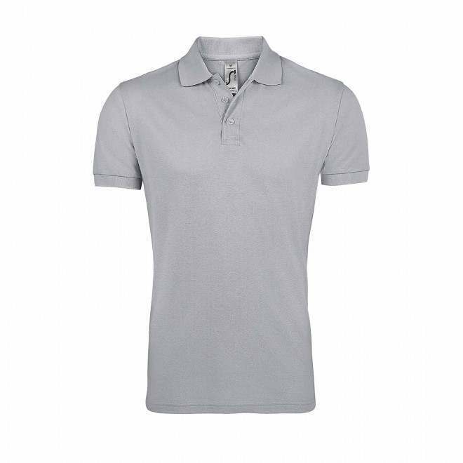 POLO PERSONNALISABLE HOMME 'PRIME' - gris clair