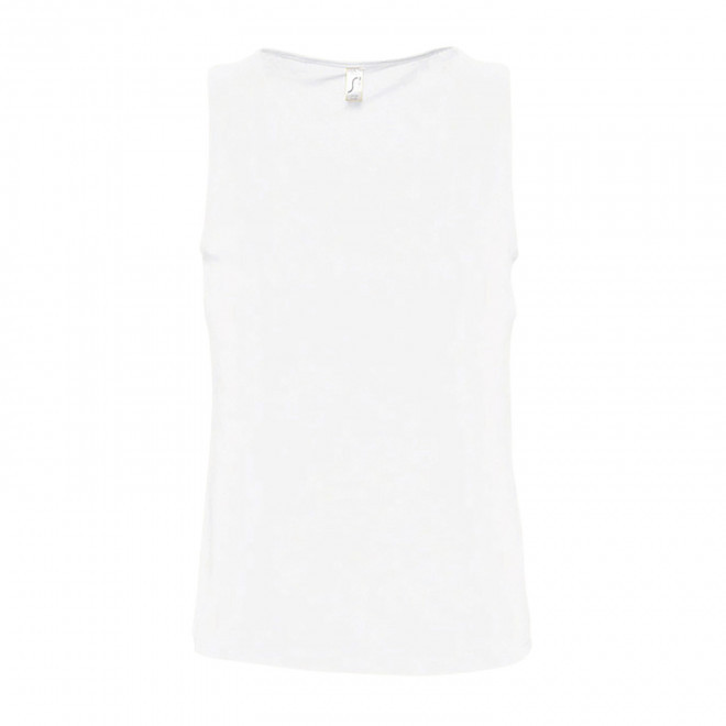 DÉBARDEUR PERSONNALISÉ HOMME BLANC 'JUSTIN' 150 GR/M² - blanc