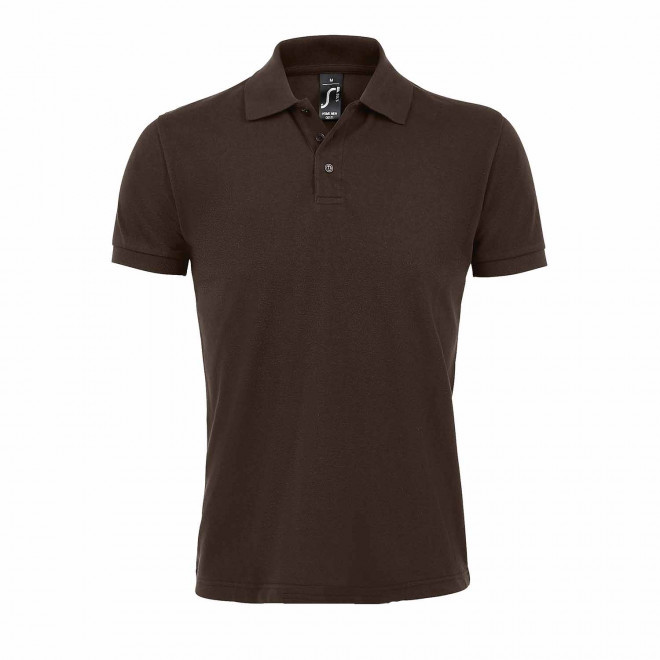 POLO PERSONNALISABLE HOMME 'PRIME' - chocolat