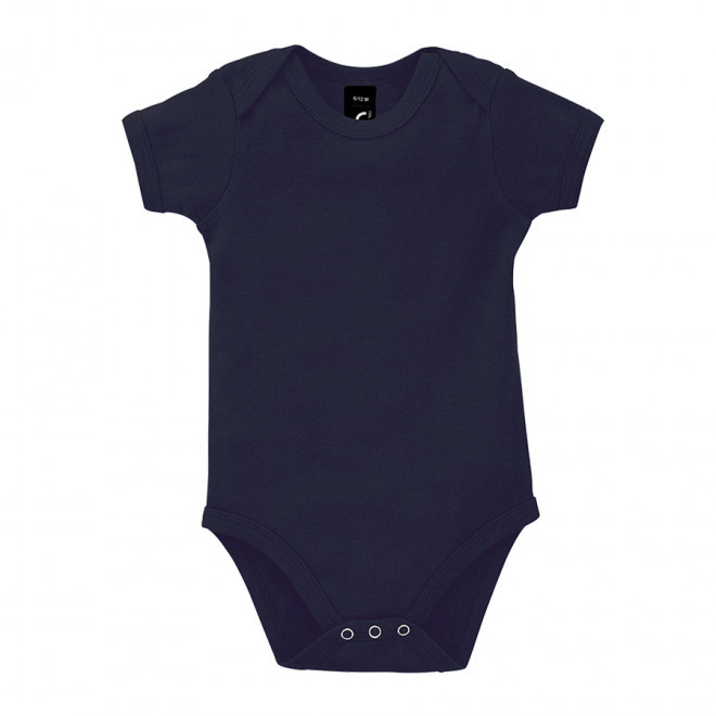 BODY BÉBÉ PERSONNALISÉ 'BAMBINO' 180 GR/M² - marine