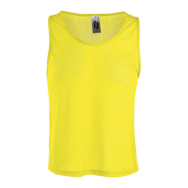 CHASUBLE PERSONNALISÉE SPORT 'ANFIELD' 80 GR/M² - jaune