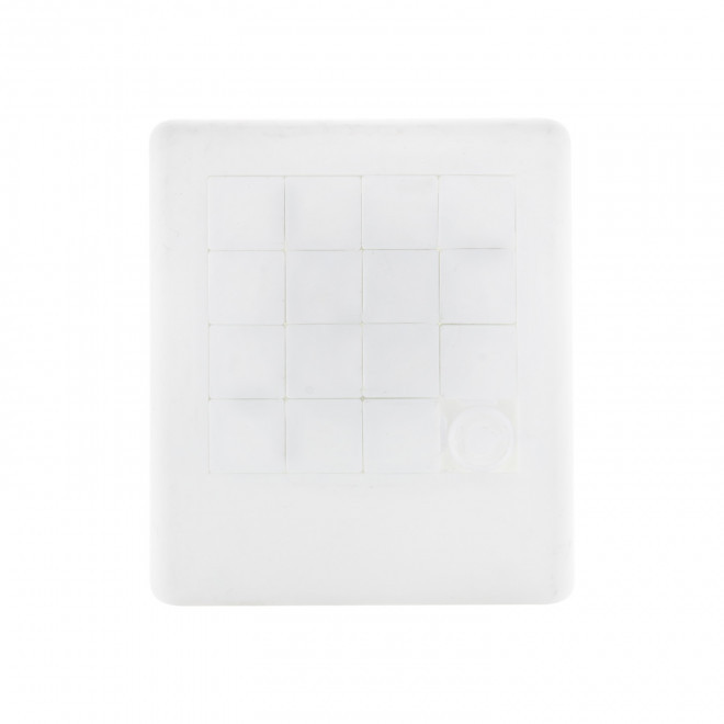 MINI PUZZLE PERSONNALISABLE 'GUS RECYCLE' - blanc