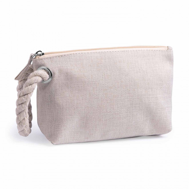 TROUSSE DE TOILETTE PERSONNALISABLE 'BIBA' - naturel