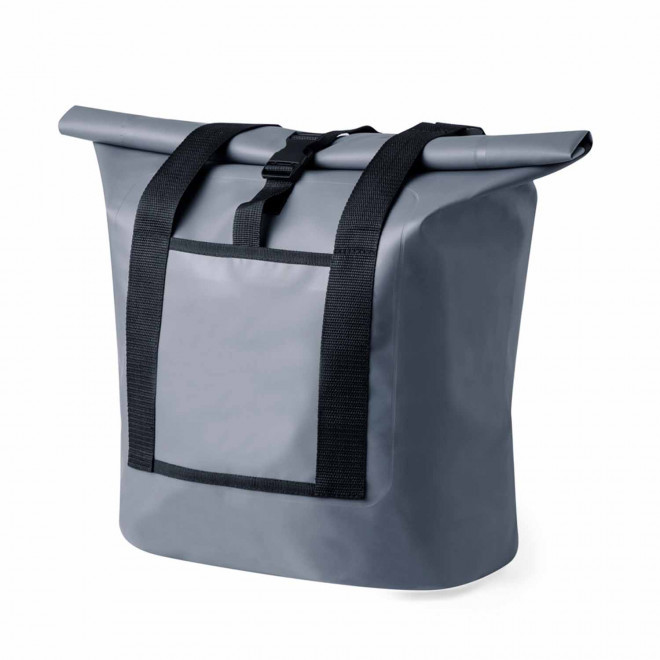 SAC IMPERMEABLE PERSONNALISABLE POUR VELO 'BATITOS PLUS' - gris