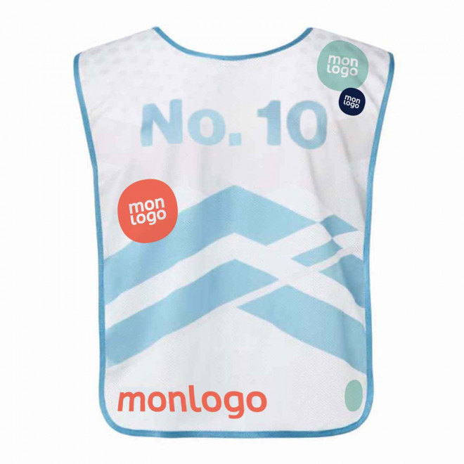 CHASUBLE DE SPORT PERSONNALISABLE 'DOGAIN' - Mix and Match