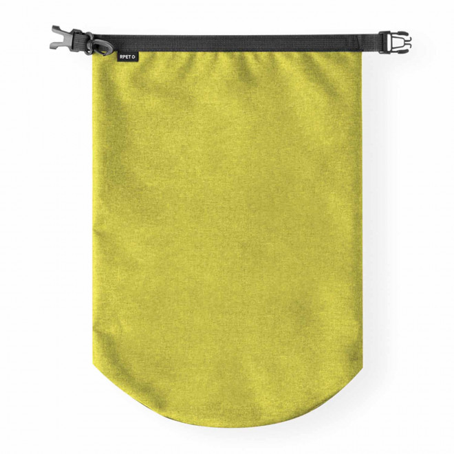 SAC A DOS PERSONNALISABLE ETANCHE 5L 'TARRA RPET' - jaune