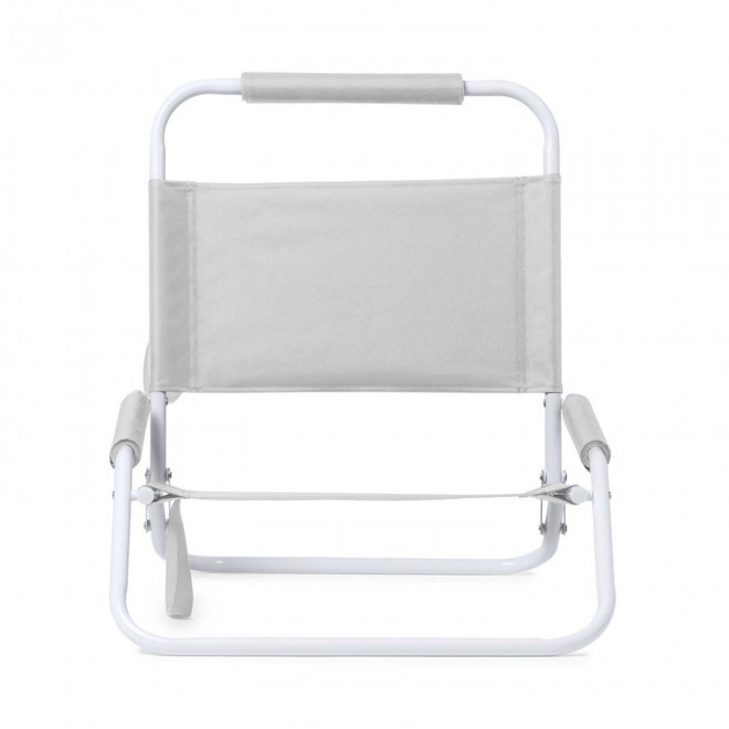 CHAISE DE PLAGE PERSONNALISABLE 'BRONZI' - gris