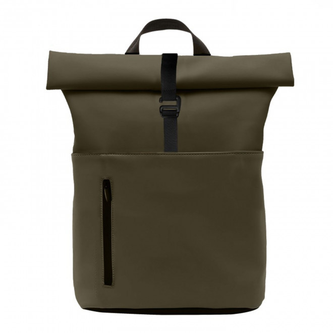 SAC A DOS ROLLTOP PERSONNALISABLE MIF 'EMILIEN' - kaki