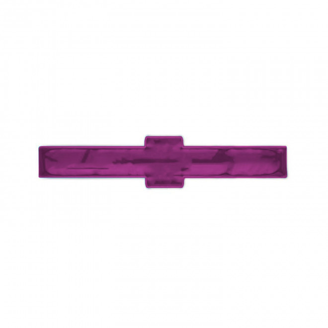 BRASSARD PERSONNALISABLE 'PREVENTI FORME 34X3' - violet