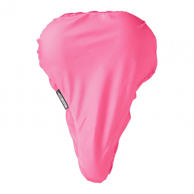 COUVRE SELLE PUBLICITAIRE POUR VELO 'BYPRO RPET' - rose