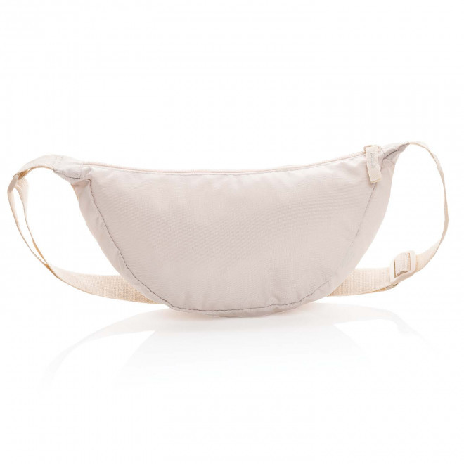 SAC BANANE PERSONNALISABLE EN RPET 'HARDINE' - beige