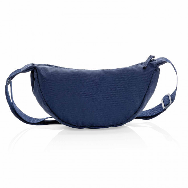 SAC BANANE PERSONNALISABLE EN RPET 'HARDINE' - bleu marine