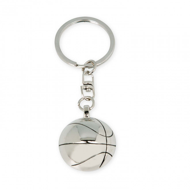 PORTE CLE EN METAL PERSONNALISABLE 'METALO SPORT' - basketball