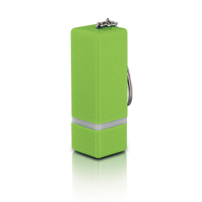 PORTE-CLÉS LAMPE PERSONNALISÉ 'POPKI' - vert