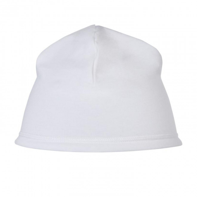 BONNET SPORT PERSONNALISABLE SUBLIMATION 'ELIAM RPET' - blanc