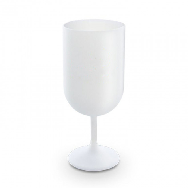 RAPIDE 4J - VERRE À VIN PERSONNALISÉ EN TRITAN® MADE IN FRANCE 'CUP VIN 18 CL'  - blanc opaque