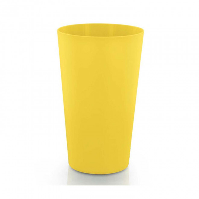 RAPIDE 4J - GOBELET MIF RÉUTILISABLE PERSONNALISÉ 30 CL 'CUPY' - jaune opaque