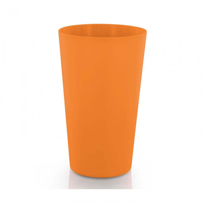 RAPIDE 4J - GOBELET MIF RÉUTILISABLE PERSONNALISÉ 30 CL 'CUPY' - orange opaque