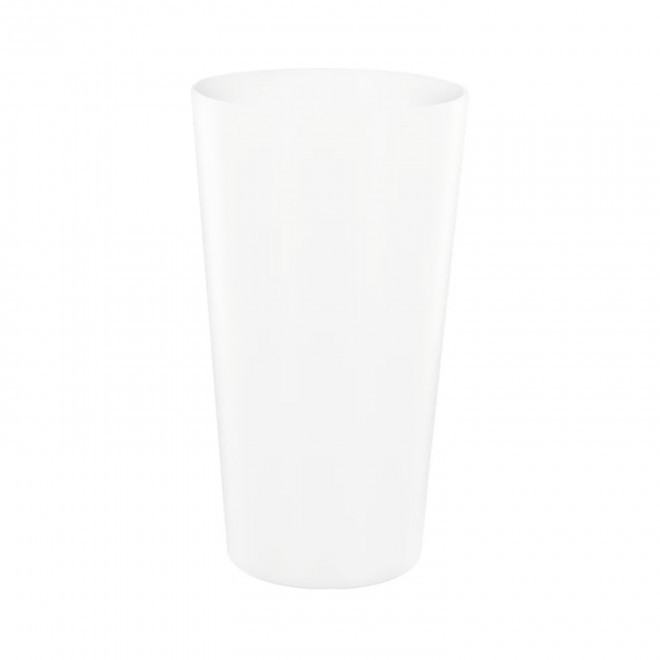 RAPIDE 4J - GOBELET MIF RÉUTILISABLE PERSONNALISÉ 60 CL 'CUPY QUADRI' - blanc opaque