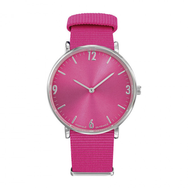 MONTRE MIXTE PERSONNALISABLE 'SPECTRE' - rose