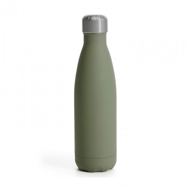 BOUTEILLE ISOTHERME PERSONNALISABLE 500ML 'ASTRIO SOFT' - vert kaki