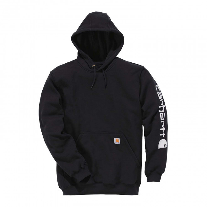 SWEAT-SHIRT MIXTE CARHARTT PERSONNALISABLE 'CARRO' - noir
