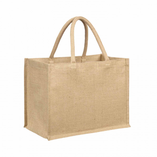 CABAS EN JUTE PERSONNALISABLE 'HAORI' - naturel