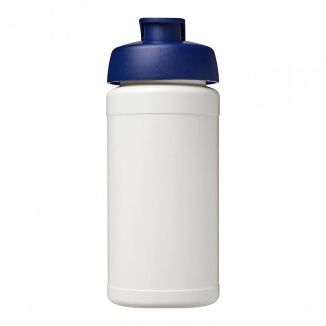 GOURDE SPORT PERSONNALISABLE 500ML 'ULTRARISE' - blanc/bleu