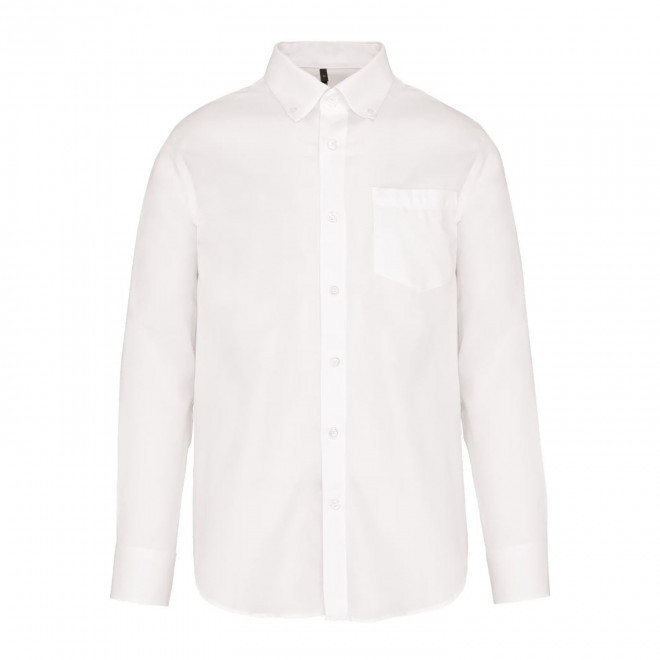 CHEMISE HOMME PERSONNALISABLE SANS REPASSAGE 'IMPEC' - blanc