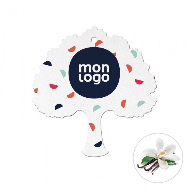 DESODORISANT VOITURE PERSONNALISABLE 'KENDO ARBRE' - vanille