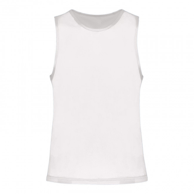 CHASUBLE DE SPORT ADULTE PERSONNALISABLE 'PROACTO' - blanc