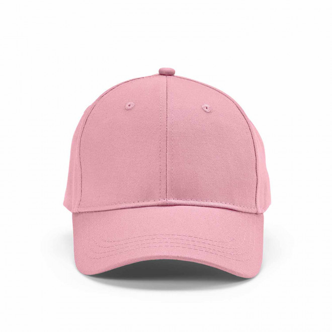 CASQUETTE PERSONNALISABLE 'DARELL 6' - rose clair