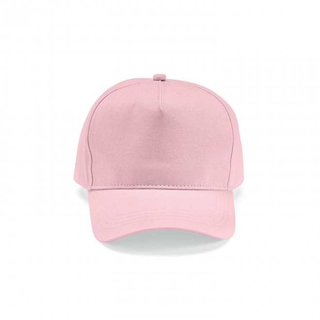 CASQUETTE PERSONNALISABLE 'DARELL 5' - rose clair